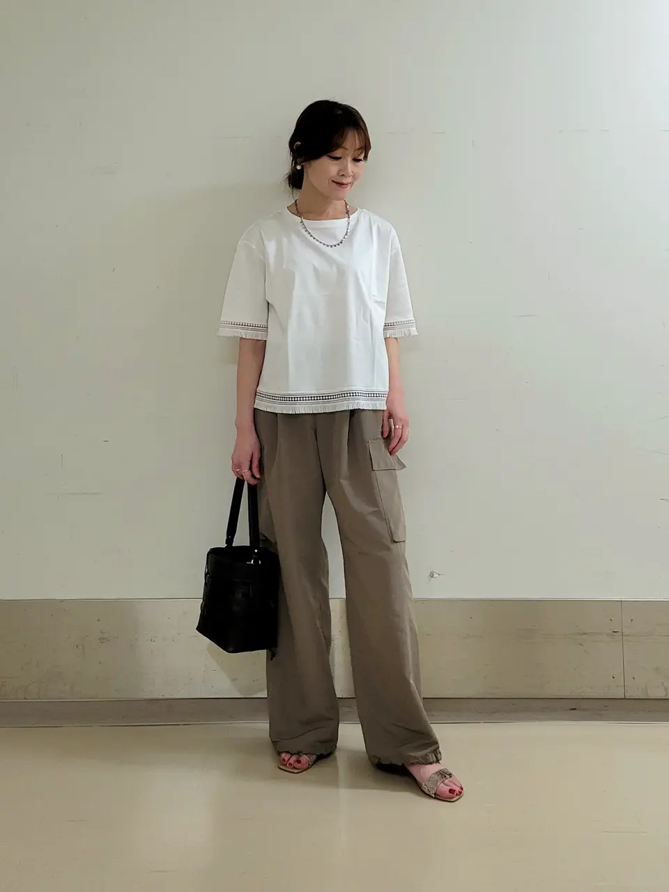 自由区 濱地 コーディネート画像