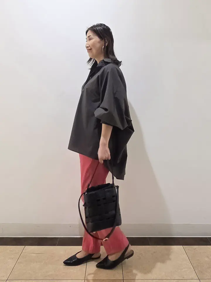 自由区 中川 コーディネート画像