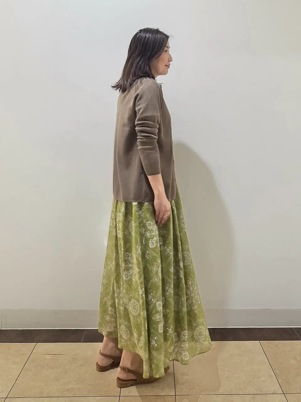 自由区 中川 コーディネート画像