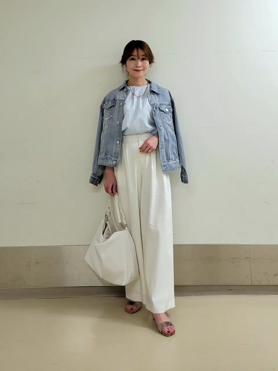 自由区 濱地 コーディネート画像