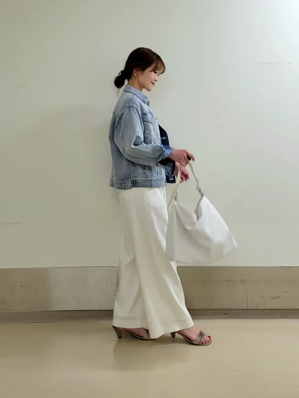 自由区 濱地 コーディネート画像