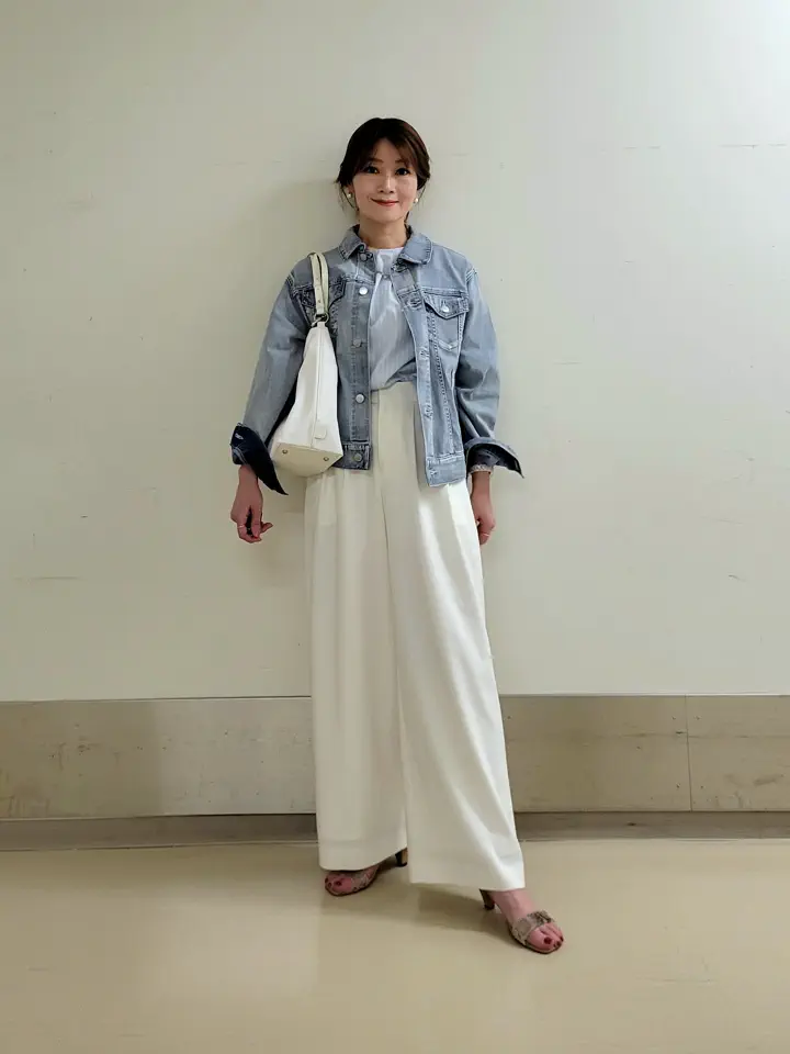 自由区 濱地 コーディネート画像