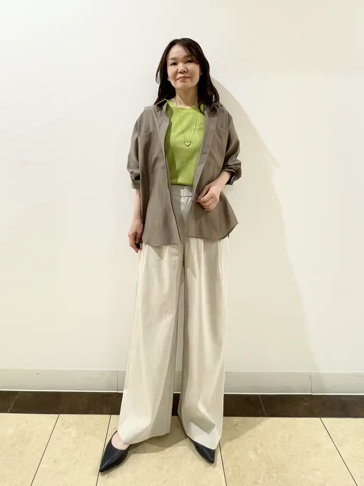 自由区 永石 コーディネート画像