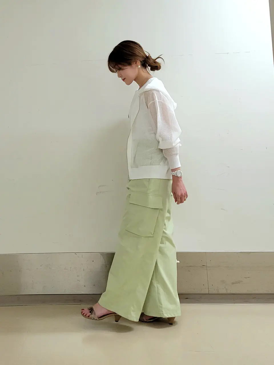 自由区 濱地 コーディネート画像