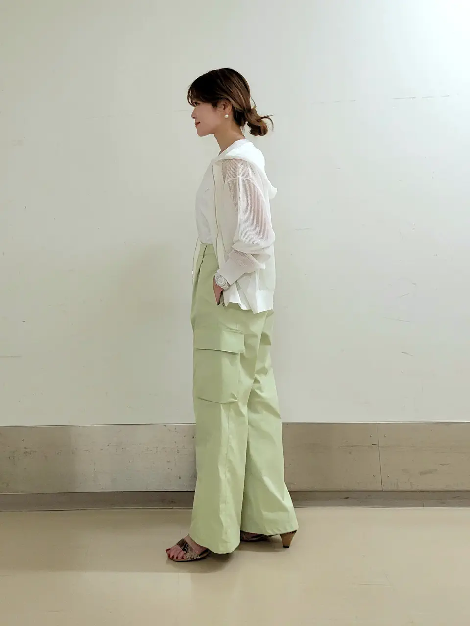 自由区 濱地 コーディネート画像