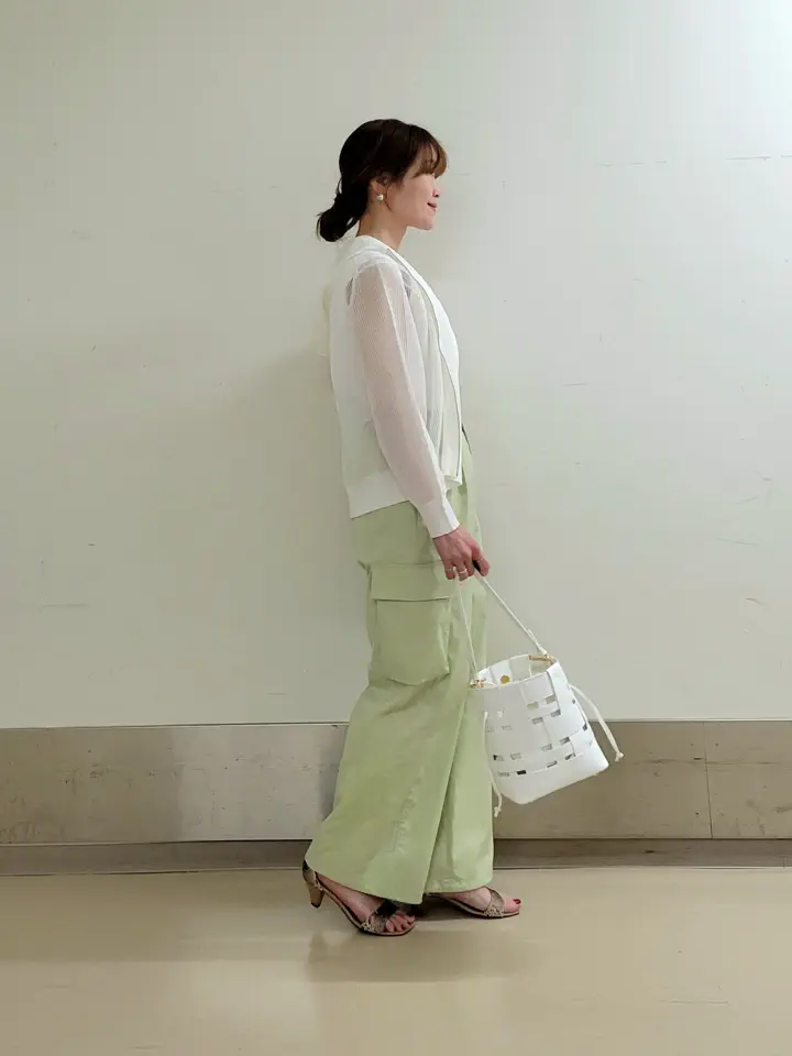 自由区 濱地 コーディネート画像