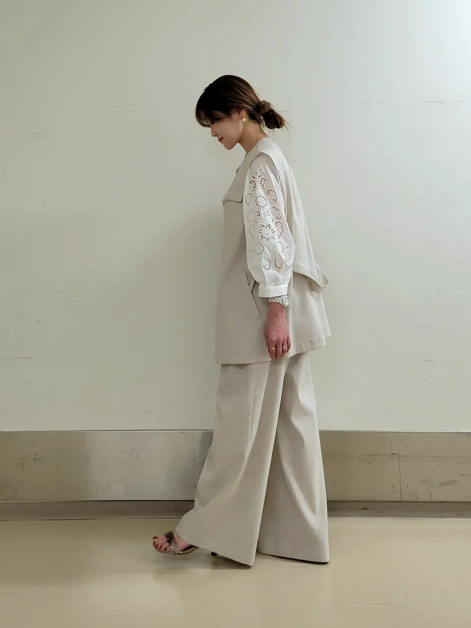 自由区 濱地 コーディネート画像