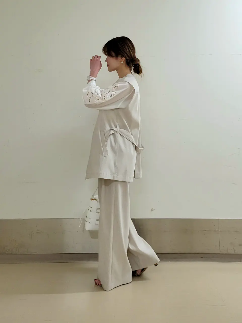 自由区 濱地 コーディネート画像