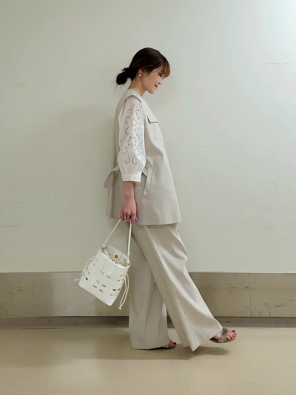 自由区 濱地 コーディネート画像