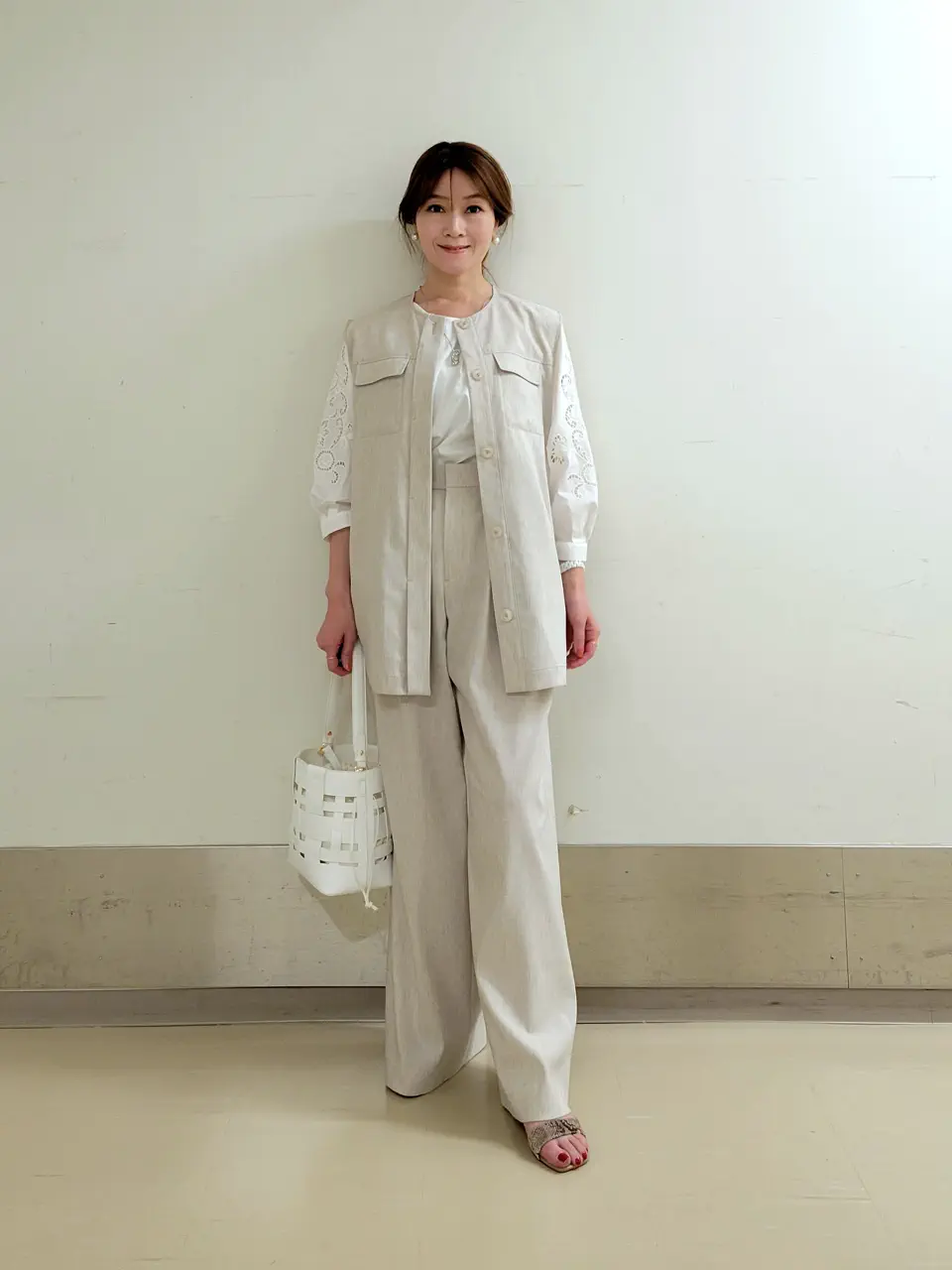 自由区 濱地 コーディネート画像