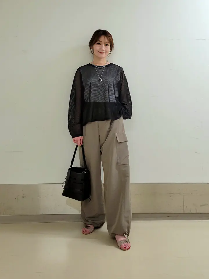 自由区 濱地 コーディネート画像