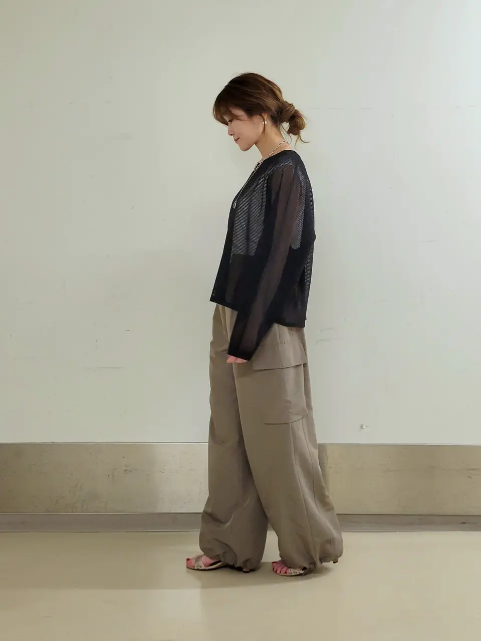 自由区 濱地 コーディネート画像