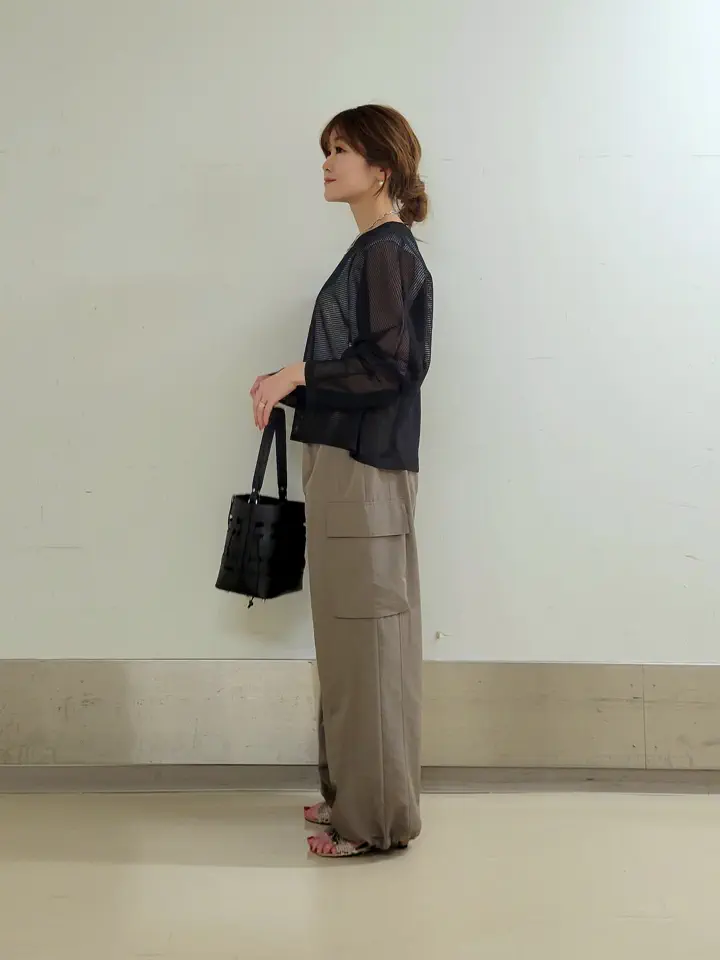 自由区 濱地 コーディネート画像