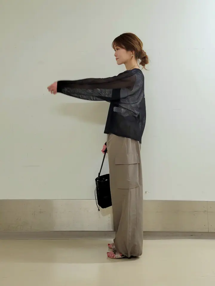 自由区 濱地 コーディネート画像