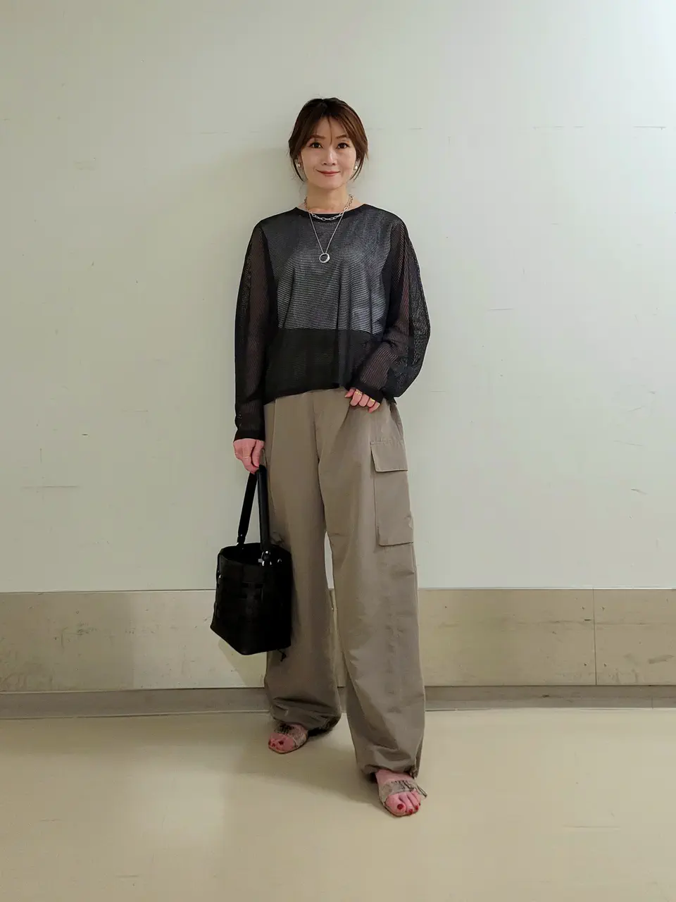 自由区 濱地 コーディネート画像