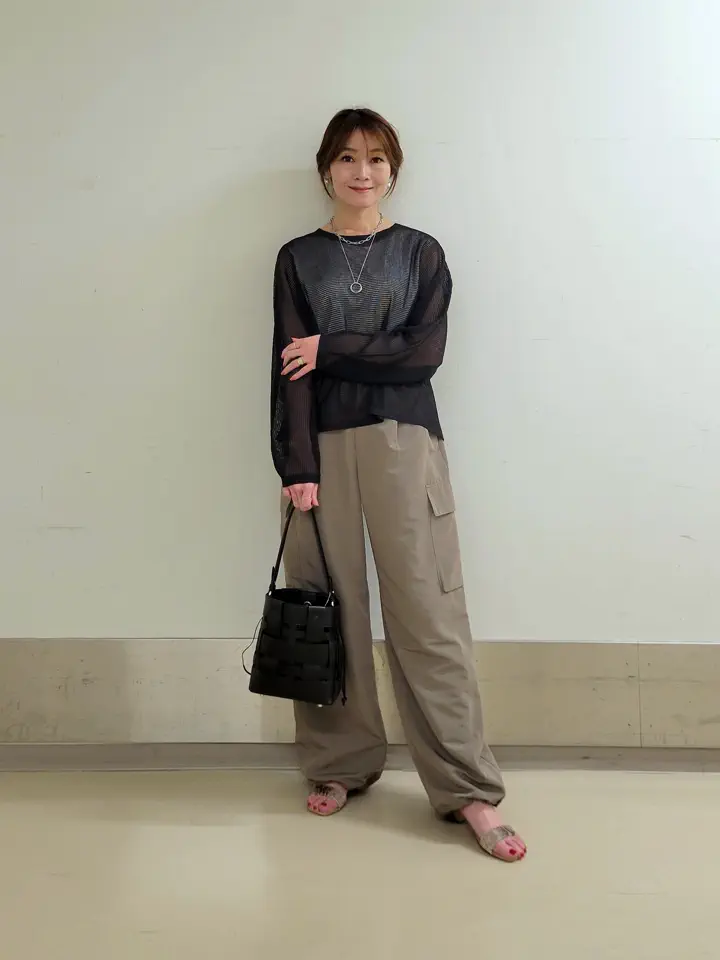 自由区 濱地 コーディネート画像