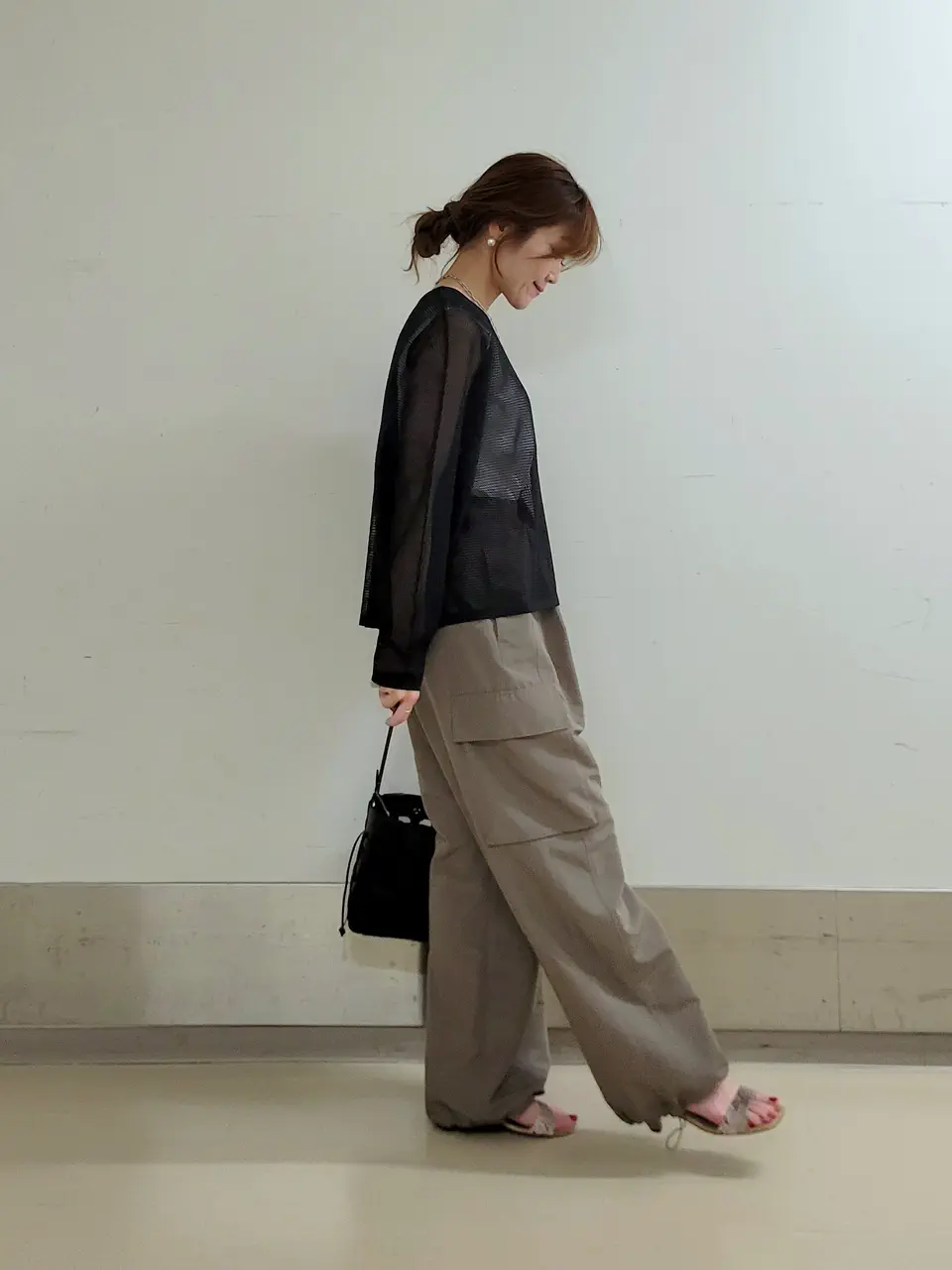 自由区 濱地 コーディネート画像