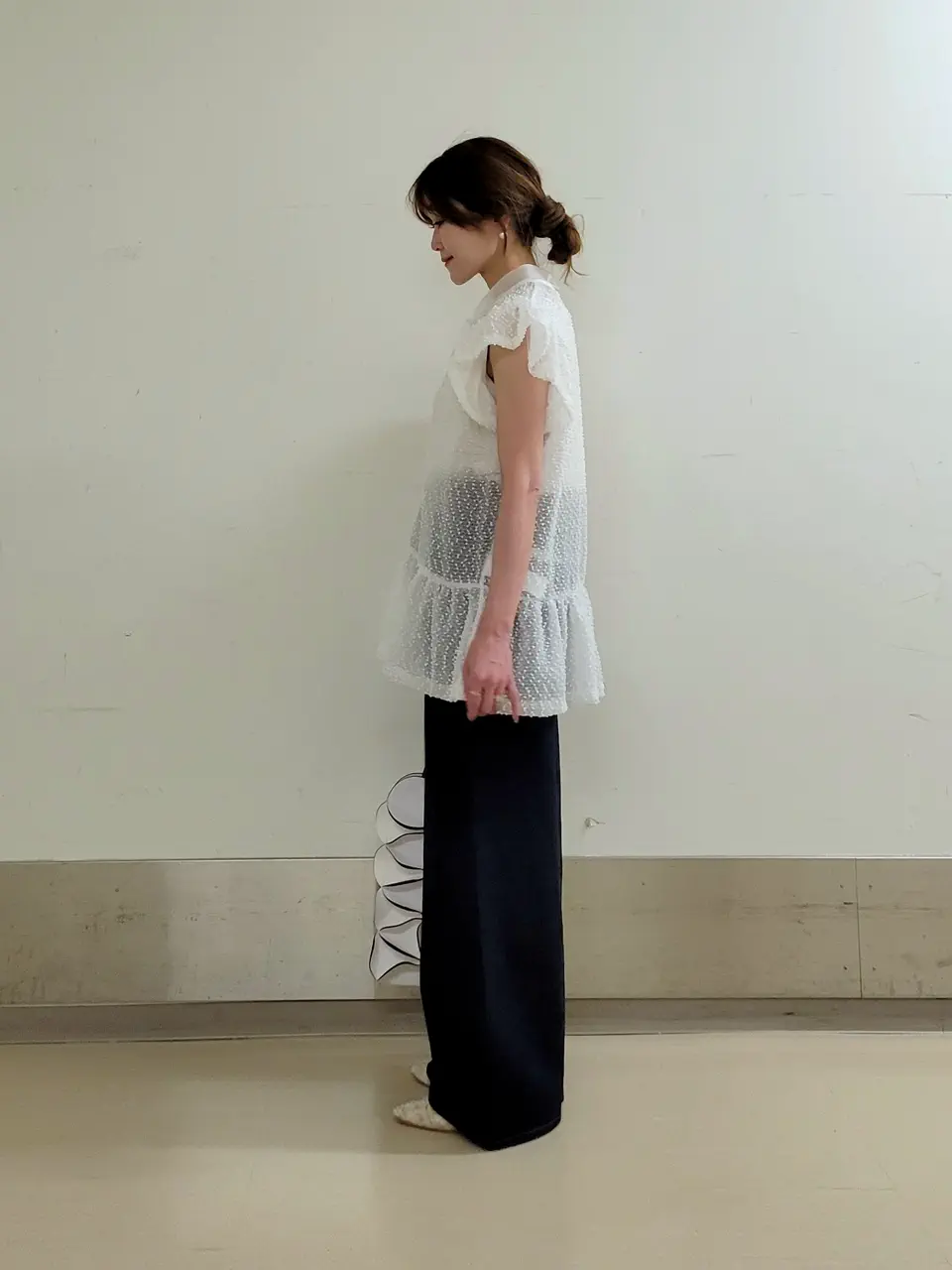 自由区 濱地 コーディネート画像