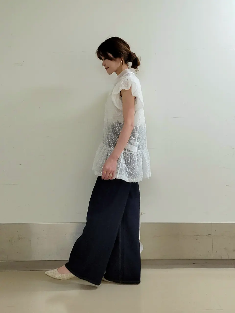 自由区 濱地 コーディネート画像