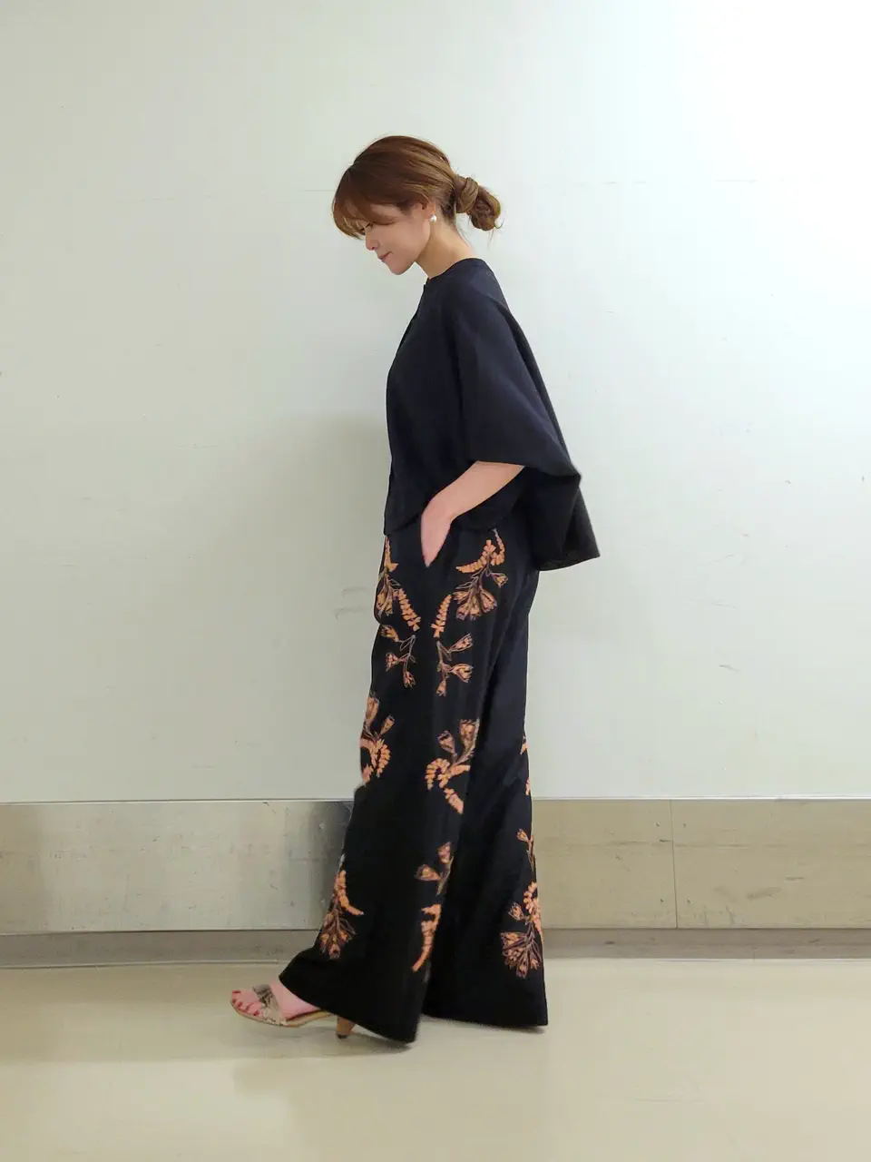 自由区 濱地 コーディネート画像