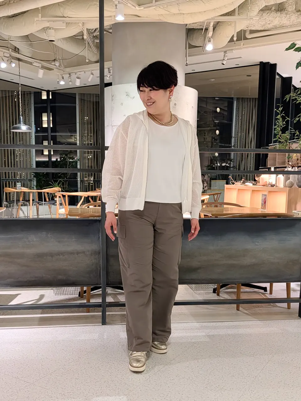 自由区 田中 コーディネート画像