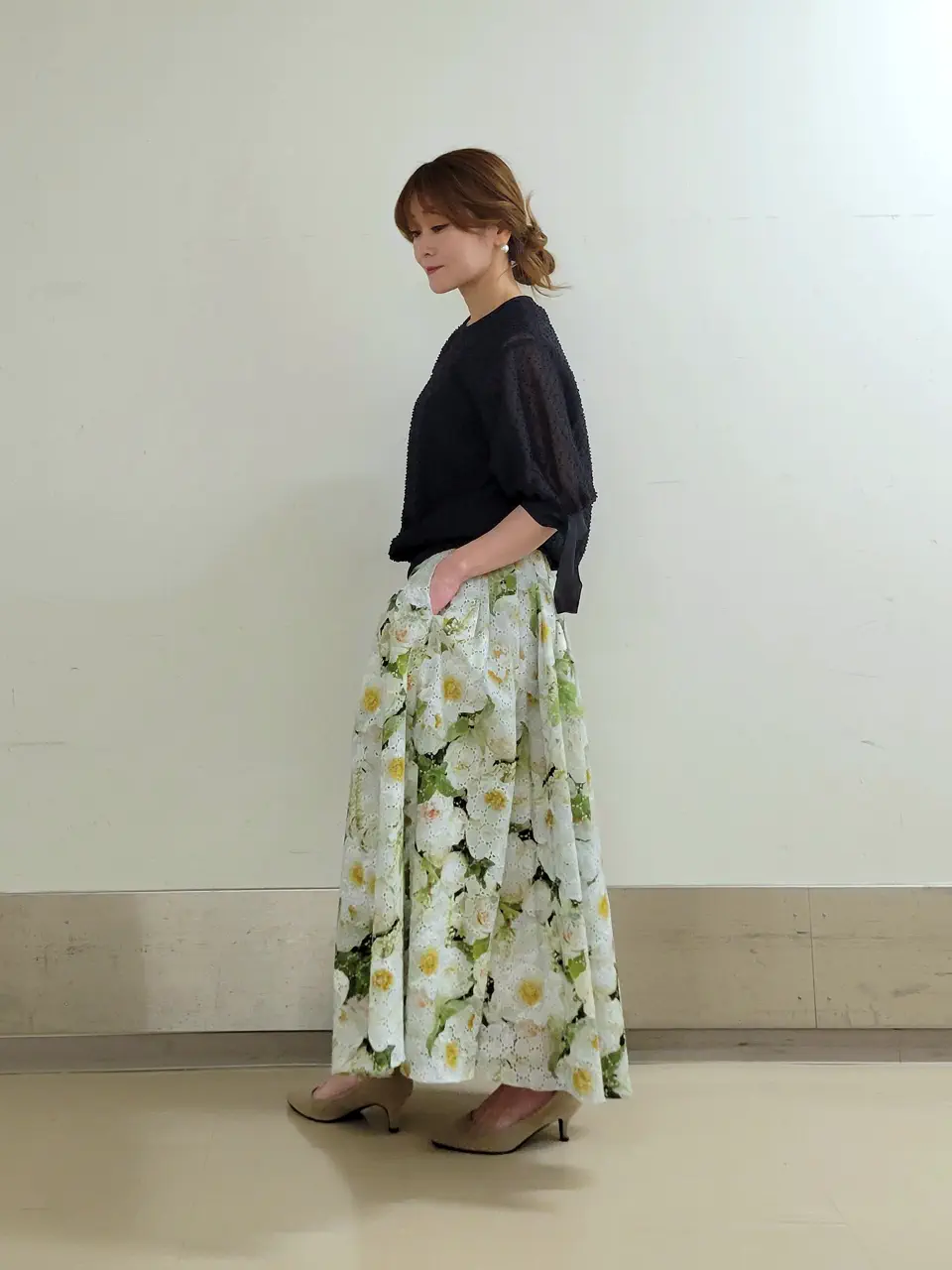 自由区 濱地 コーディネート画像