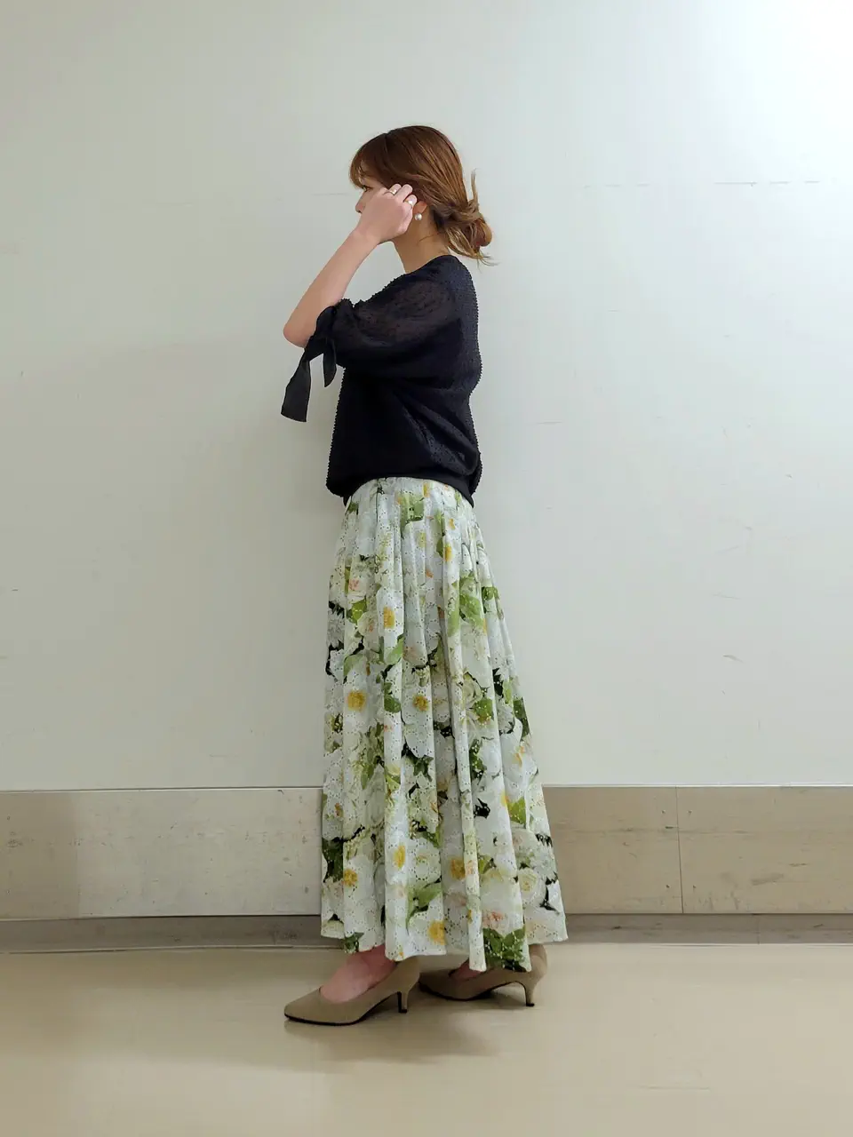 自由区 濱地 コーディネート画像