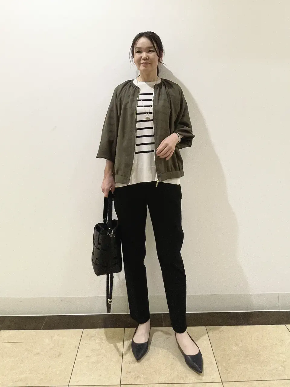 自由区 永石 コーディネート画像