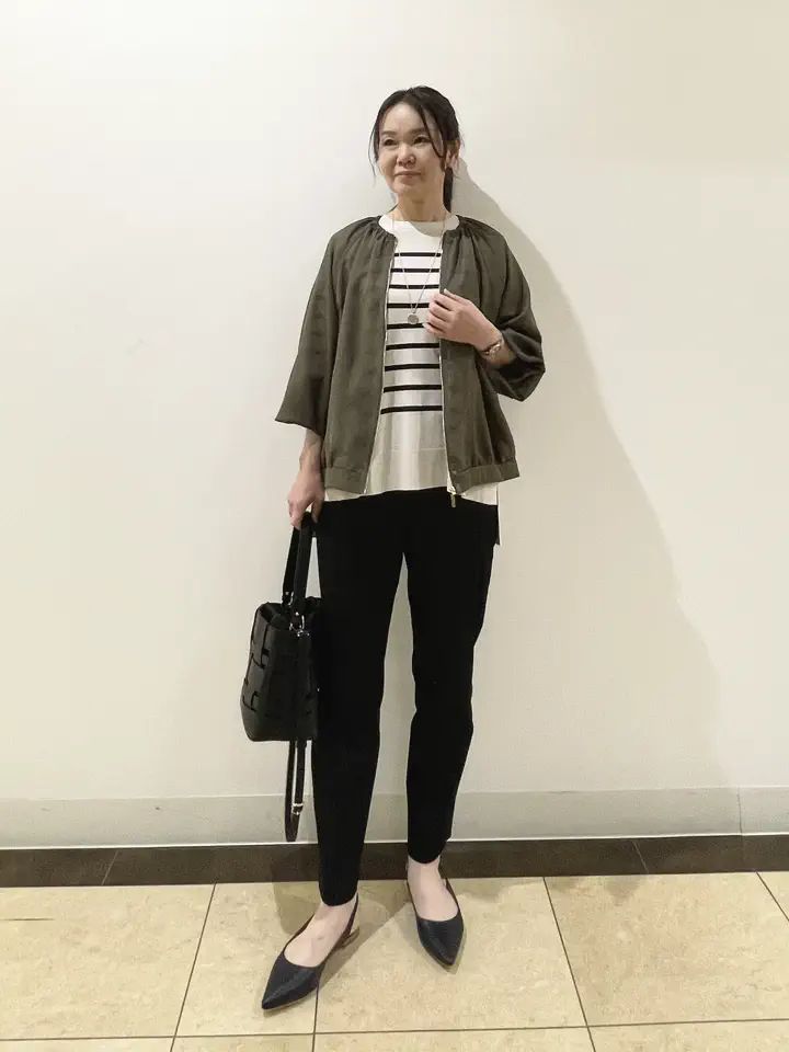 自由区 永石 コーディネート画像