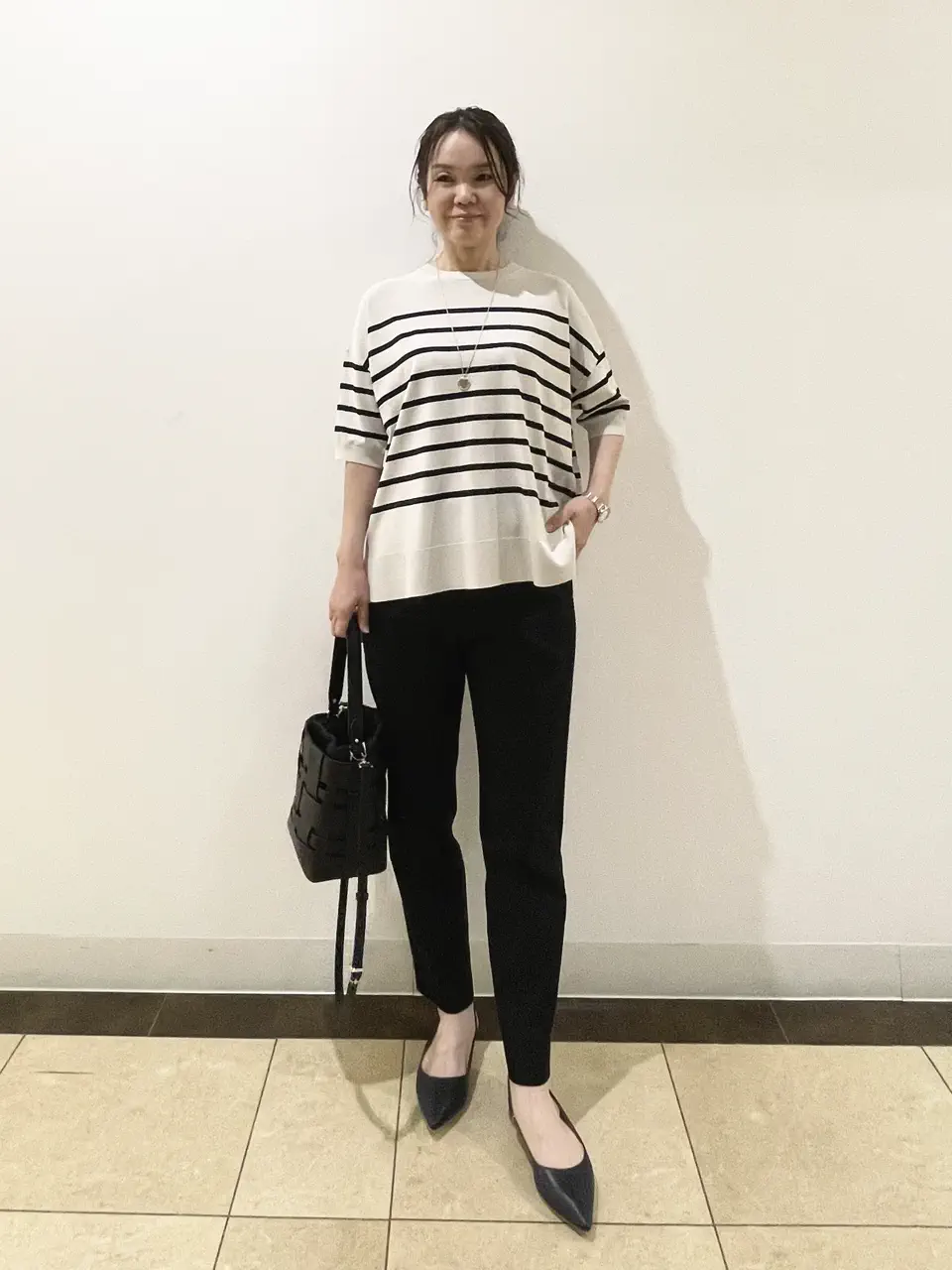 自由区 永石 コーディネート画像