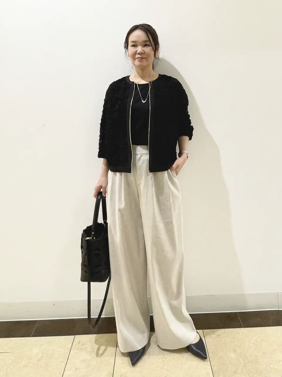 自由区 永石 コーディネート画像