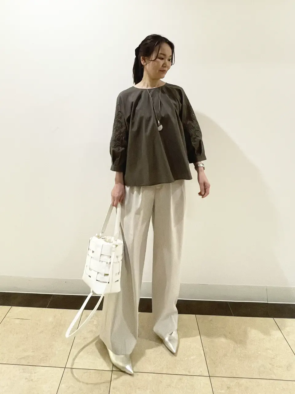 自由区 永石 コーディネート画像