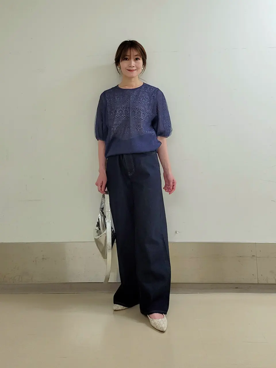 自由区 濱地 コーディネート画像