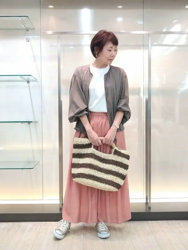 自由区 鶴田 コーディネート画像