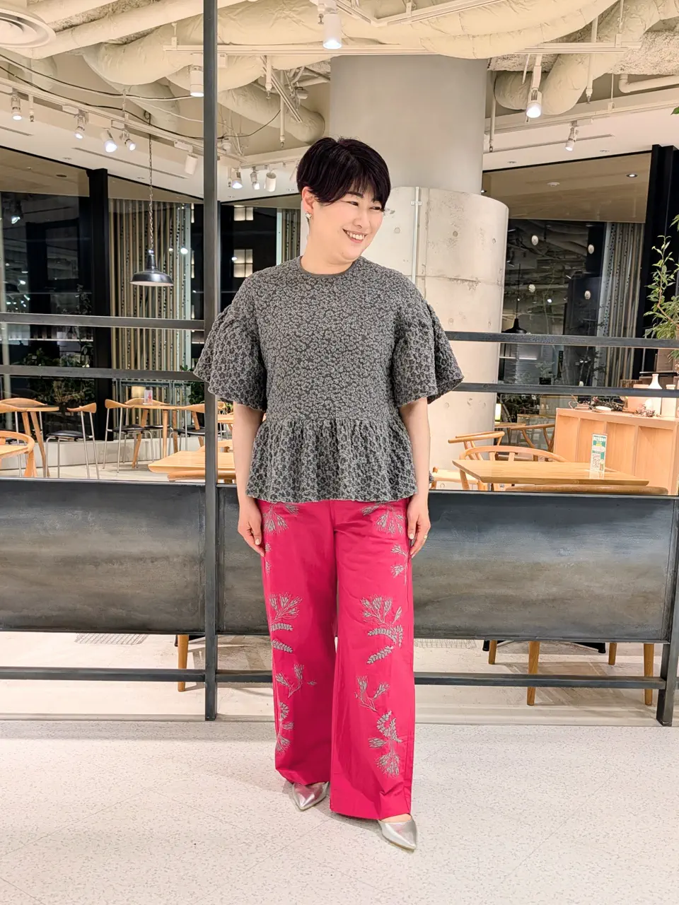 自由区 田中 コーディネート画像