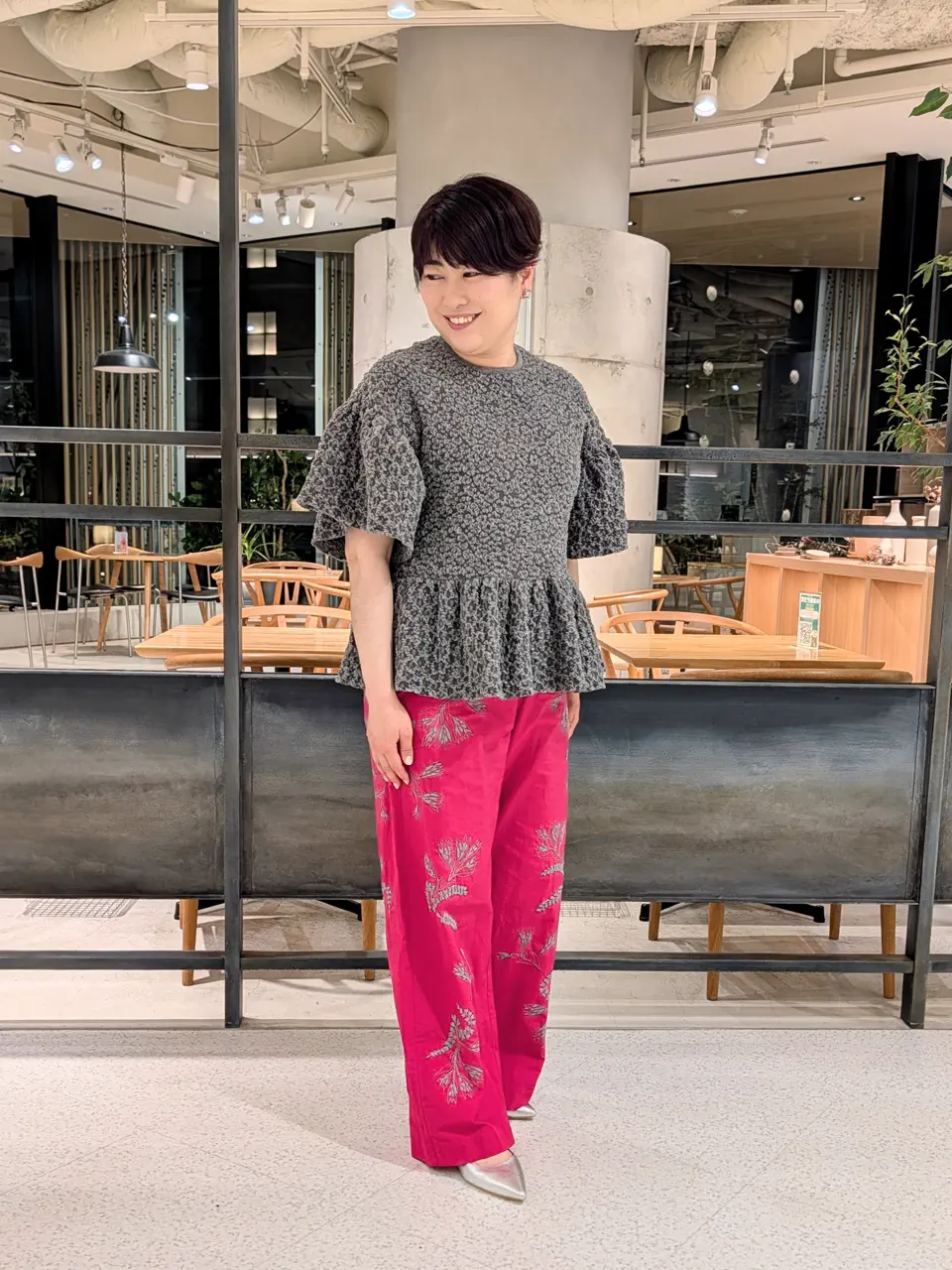 自由区 田中 コーディネート画像