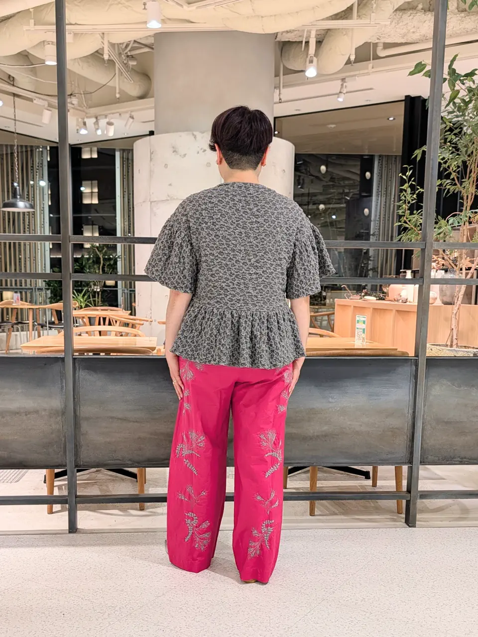 自由区 田中 コーディネート画像