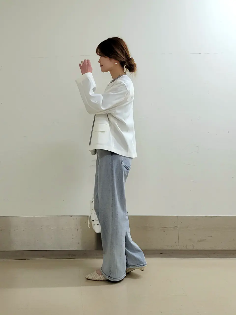 自由区 濱地 コーディネート画像