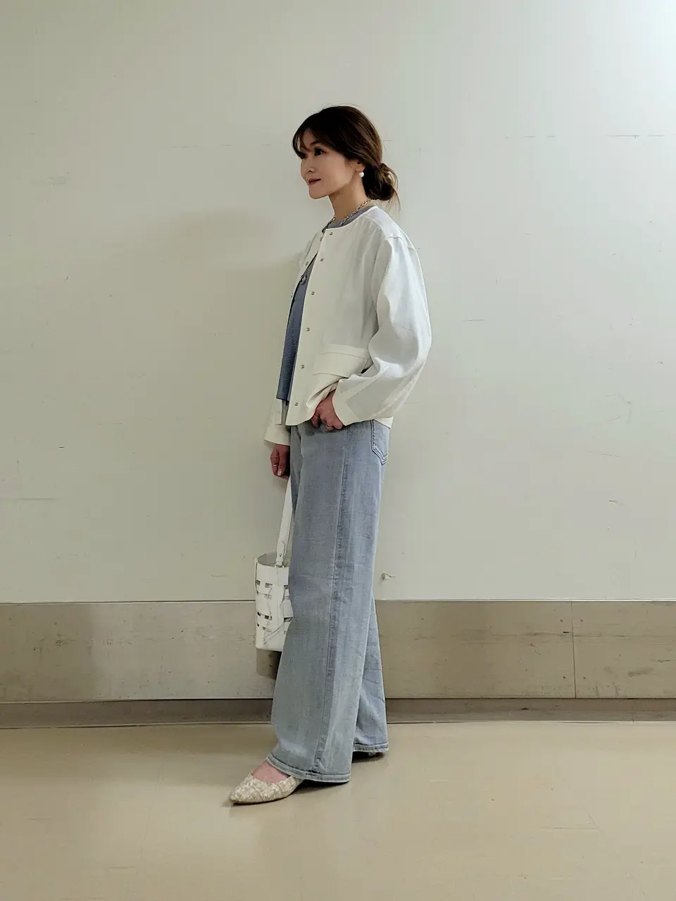 自由区 濱地 コーディネート画像