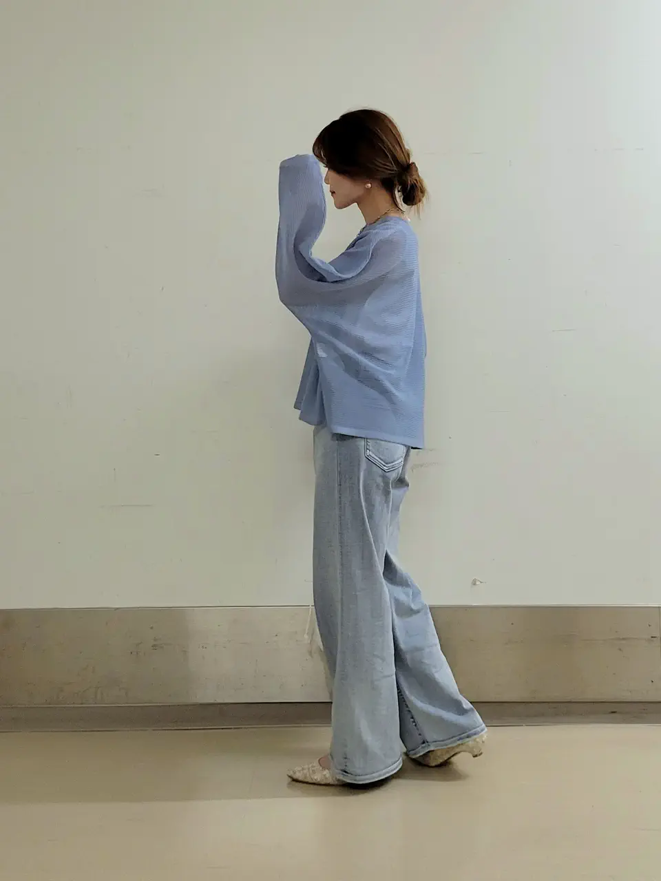 自由区 濱地 コーディネート画像