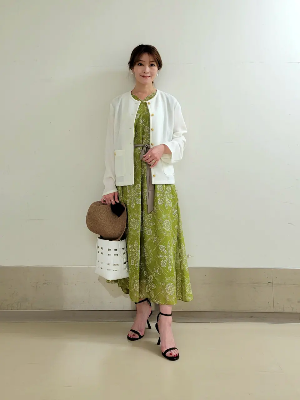 自由区 濱地 コーディネート画像