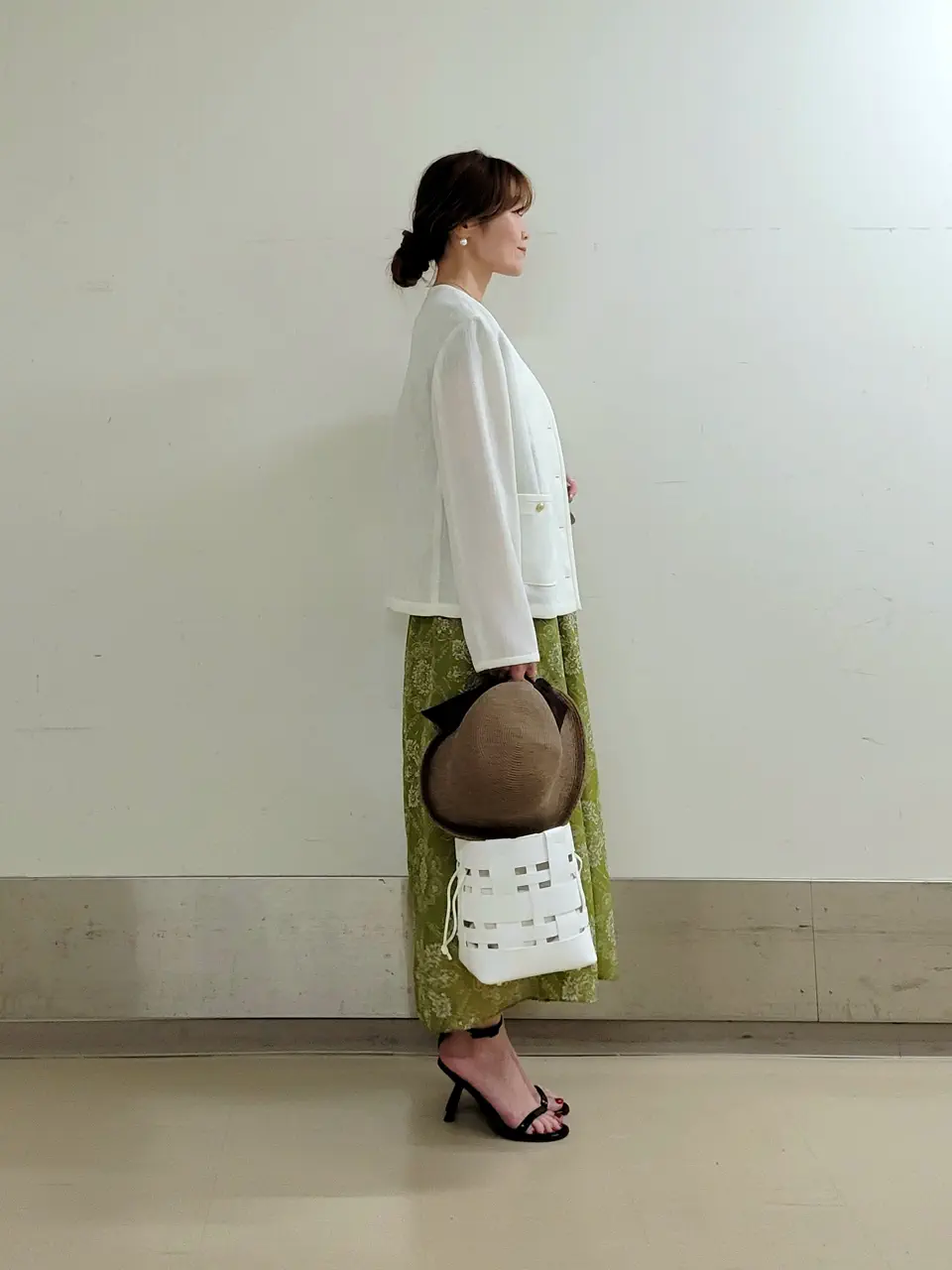 自由区 濱地 コーディネート画像