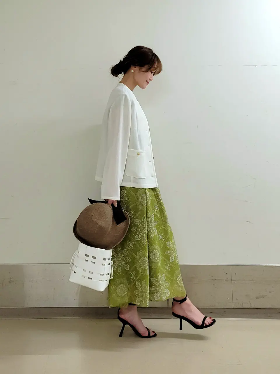 自由区 濱地 コーディネート画像