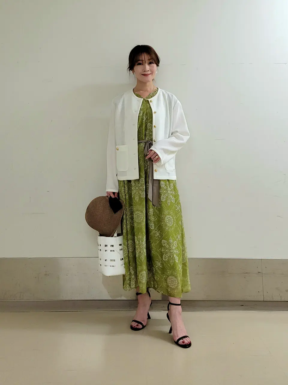 自由区 濱地 コーディネート画像