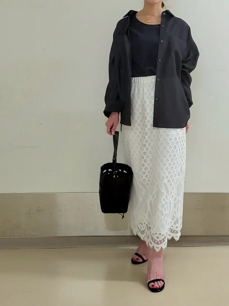 自由区 濱地 コーディネート画像