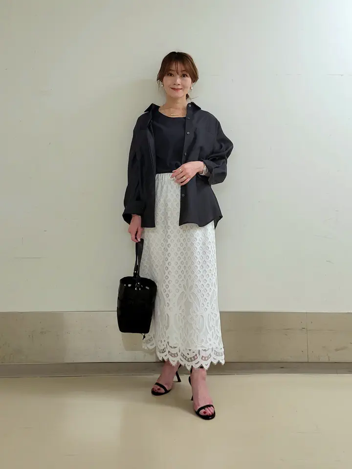 自由区 濱地 コーディネート画像