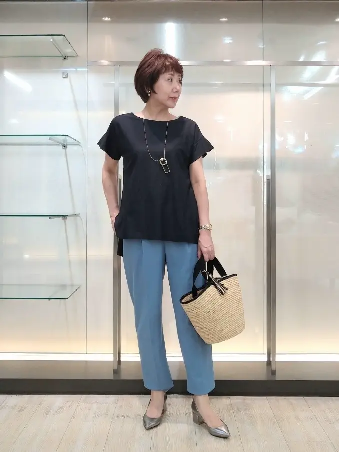 自由区 鶴田 コーディネート画像