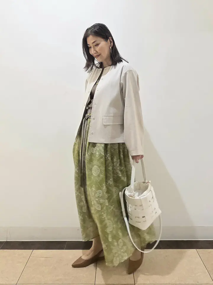 自由区 中川 コーディネート画像