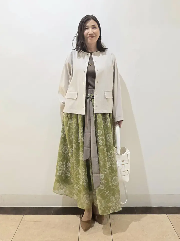 自由区 中川 コーディネート画像