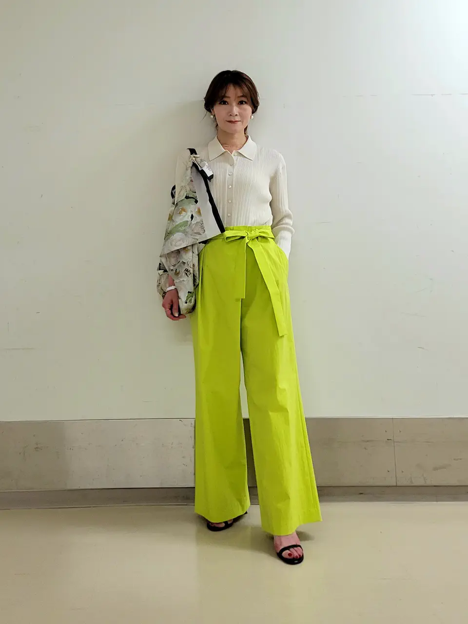 自由区 濱地 コーディネート画像